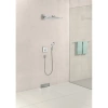 термостат для двух потребителей hansgrohe showerselect glass 15738400