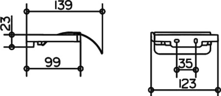 держатель туалетной бумаги keuco collection moll 12760 010000