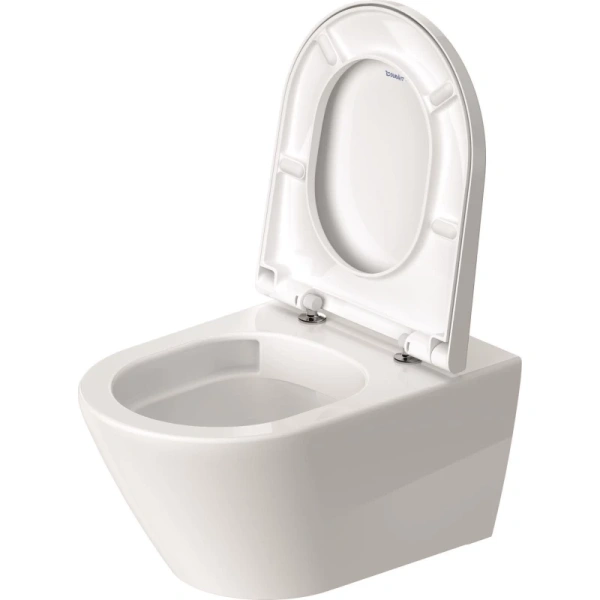 унитаз duravit d-neo 45770900a1 подвесной, безободковый, сиденьем микролифт, белый
