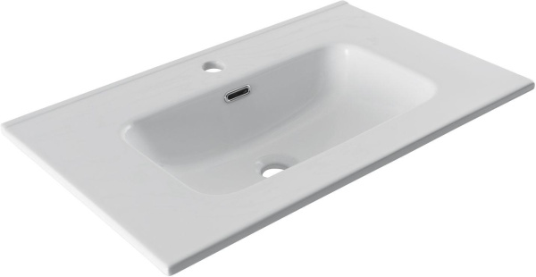 раковина 70 см aquanet flat 00284027 белая