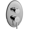 Смеситель Paffoni Berry BR019CR для ванны с душем, хром глянцевый