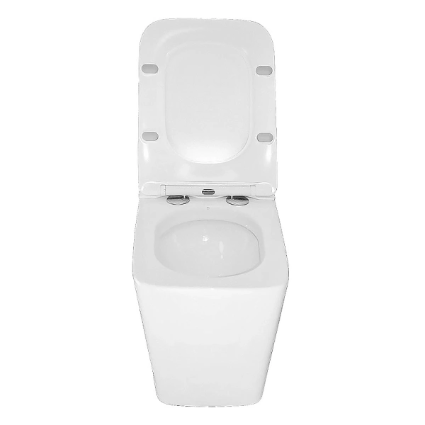 унитаз импульсный azario 360х590х440 напольный, квадратный, быстросъемное сиденье микролифт (az101)