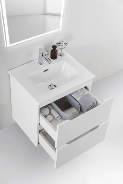 тумба под раковину belbagno etna 39-500/390-2c-so-bl-p подвесная bianco lucido