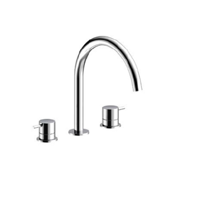Смеситель для раковины, Almar, без коллекции, цвет-High Brass Brushed PVD