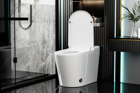 унитаз биде abber bequem ac1117s приставной с сиденьем микролифт