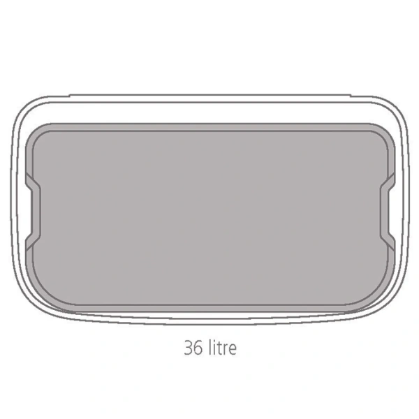Мусорное ведро 36л Brabantia Touch Bin Bo 316241