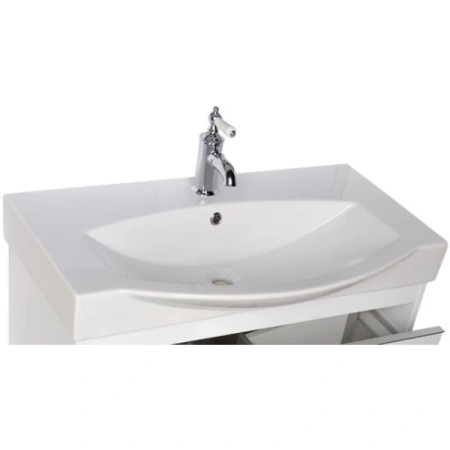 Раковина полувстраиваемая 85 см Aquanet Sanovit plazma 00182329