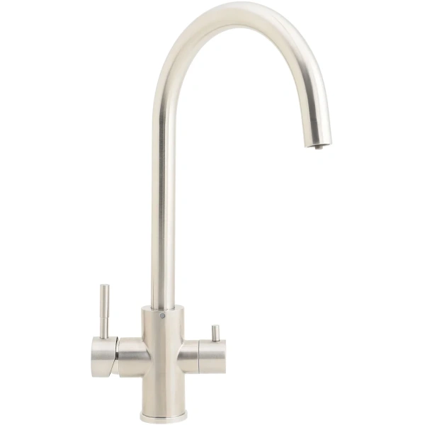 смеситель для кухни agger zest a0700733 никель