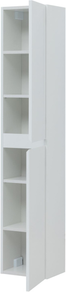 шкаф-пенал aquanet нота new 00335421 30 белый глянец