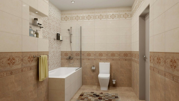 Керамическая плитка Kerama Marazzi Мармион беж 6241 настенная 25х40 см