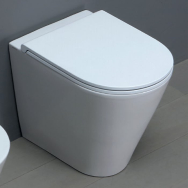 Унитаз приставной Azzurra FORMA FMVCTPE00000BI/(FOR100E/P bi), белый Унитаз приставной Azzurra FORMA FMVCTPE00000BI/(FOR100E/P bi), белый