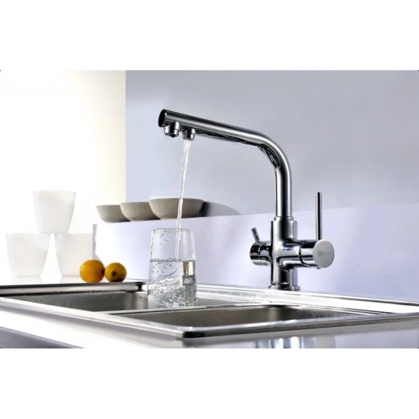 смеситель для кухни lemark comfort lm3061c хром