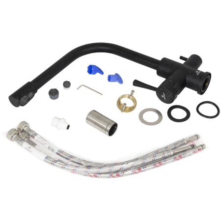 смеситель для кухни с фильтром kaiser merkur 26044-12 + h851p00