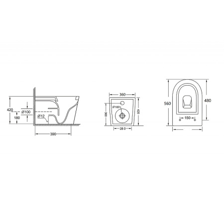 унитаз abber bequem ac1113 приставной с сиденьем микролифт унитаз abber bequem ac1113 приставной с сиденьем микролифт