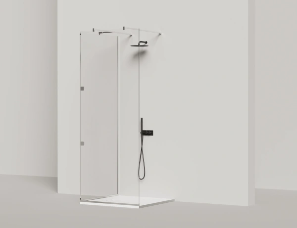 душевой поддон из искусственного камня salini oasi 120321m 90×90x3 см s-stone белый матовый