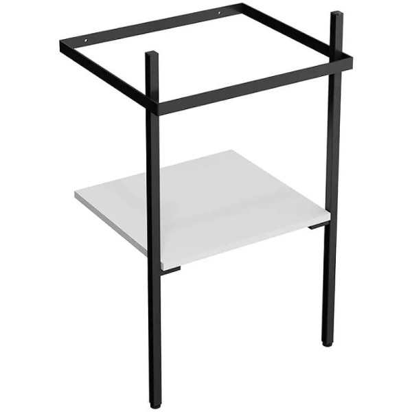 консоль под раковину kerama marazzi pro 50 pro.50.01\blk.m черная матовая