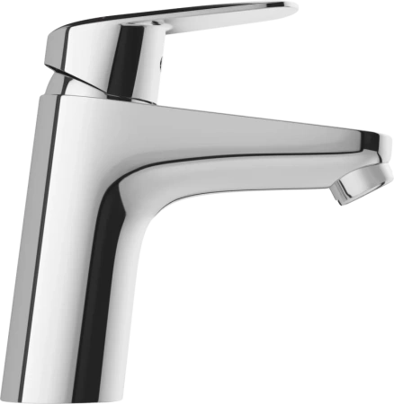 смеситель vitra flow round a42923exp1 для раковины, хром