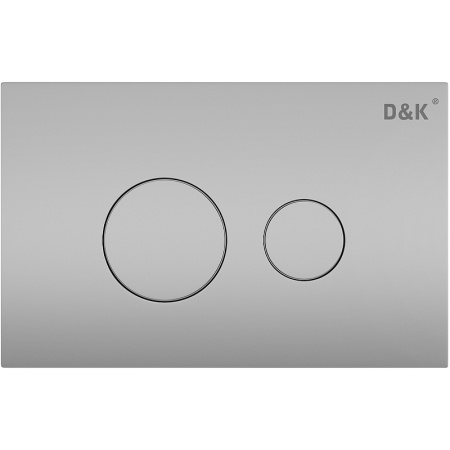 Клавиша для инсталляции D&K Venice DB1029002 хром матовый