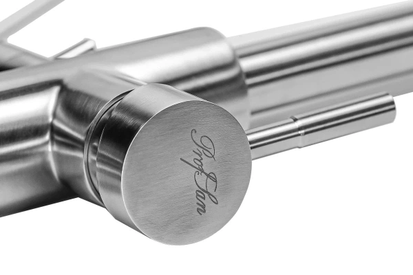 смеситель для кухни с подключением к фильтру псм-профсан steel psm-300-11