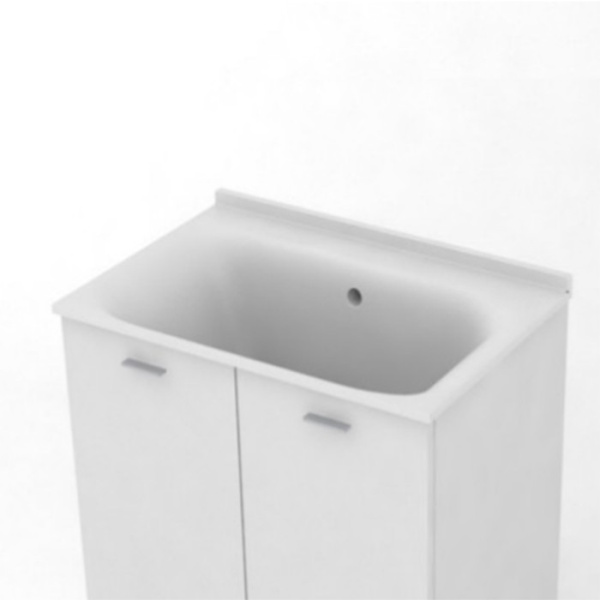 раковина полувстраиваемая kerasan aquadom 60х50 029201*0