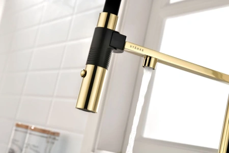 смеситель для кухни с подключением к фильтру paulmark gravity gr213888-g