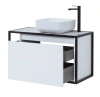 тумба под раковину aquanet nova lite loft 90 r белый, 00261651