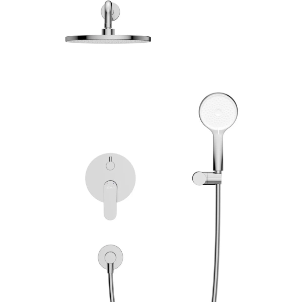 душевая система cezares stylus stylus-dset-01 хром