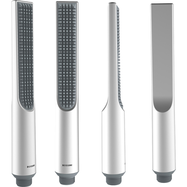 смеситель для ванны bossini apice z00555.045 белый матовый