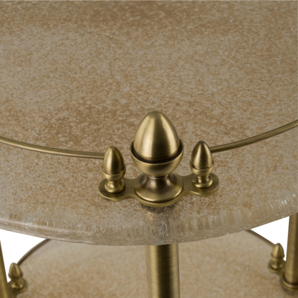 столик migliore elisabetta 17015 на колесиках цвет бронза