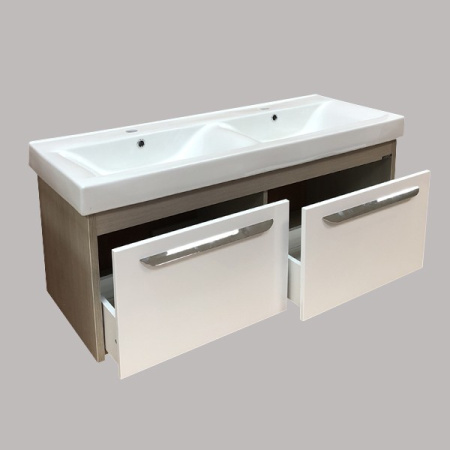 тумба с раковиной comforty твикс 120п подвесная сосна лоредо