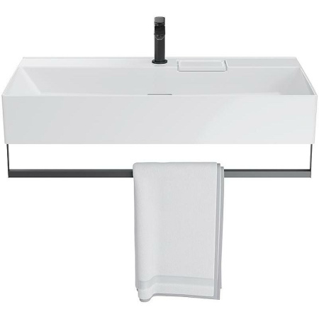 раковина kerama marazzi logica 90 lo.wb.90.1 белая глянцевая