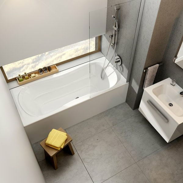 акриловая ванна ravak campanula ii 180x80 cb21000000