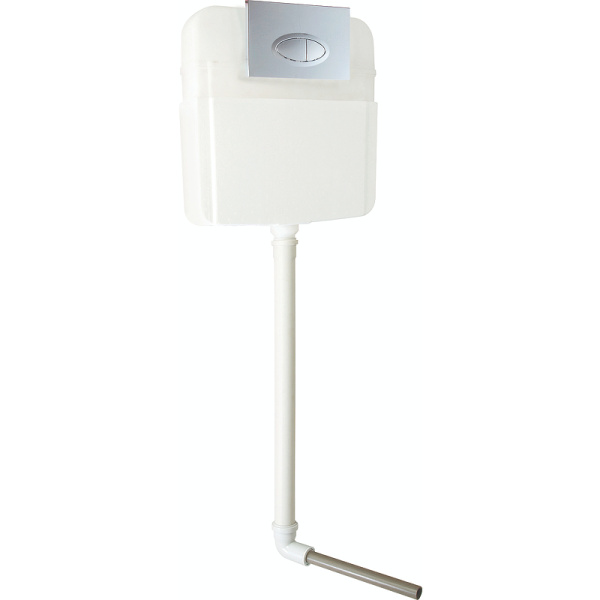 комплект унитаза со скрытым смывным бачком santiline sl-5020+sl-02 с сиденьем микролифт с клавишей смыва хром