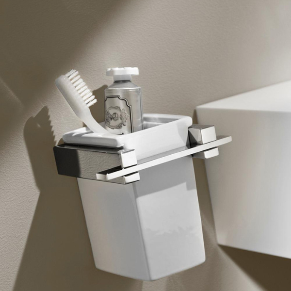 Держатель аксессуаров Bertocci On-line 122 2000 0000, настенный, цвет: хром