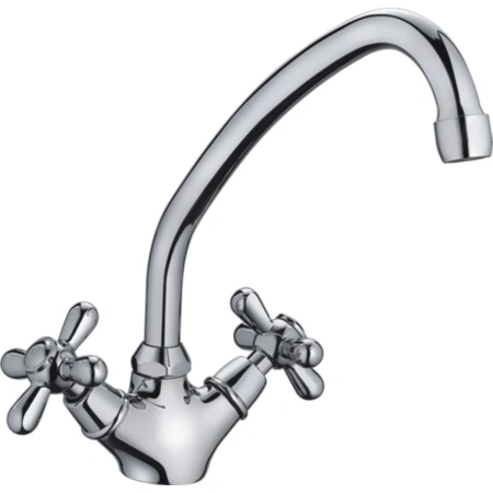 Смеситель для кухни Haiba HB4125 цвет хром