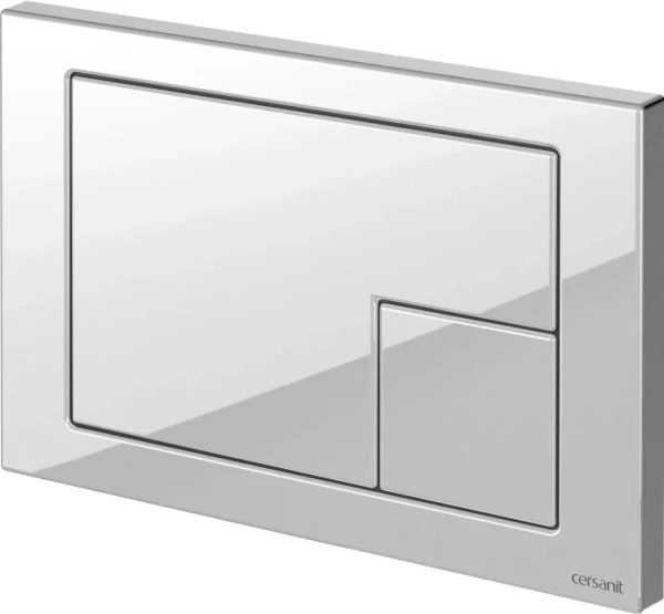 кнопка смыва для инсталляции cersanit corner 64077 пластик, цвет белый