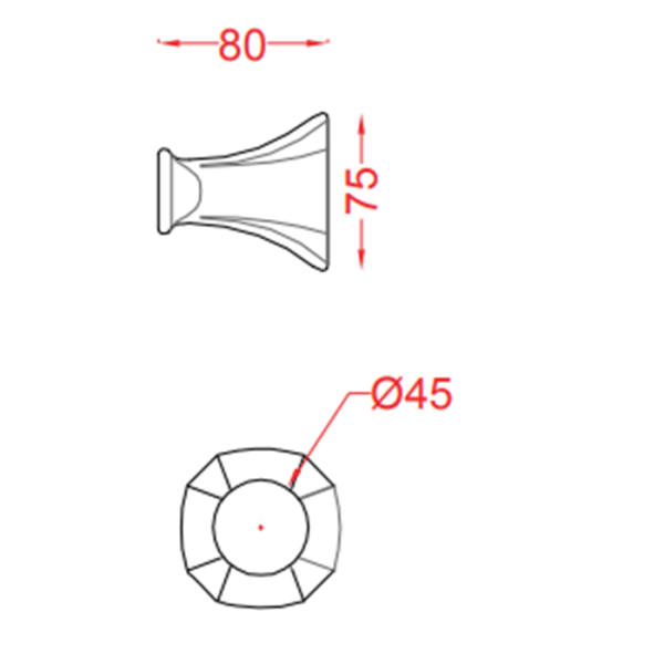 Крючок ArtCeram CIVITAS CIC008 01 00 bi