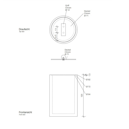 баночка универсальная decor walther stone dmd m 0971355 баночка универсальная decor walther stone dmd m 0971355