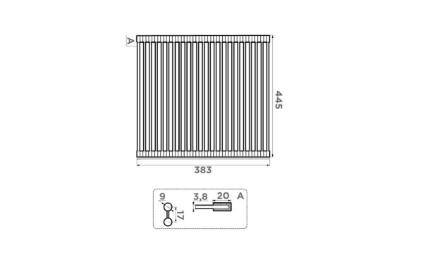 ролл-мат omoikiri roll-05 in нержавеющая сталь