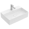 Раковина Villeroy & Boch Memento 4A076001 накладная, 60x42 см, альпийский белый