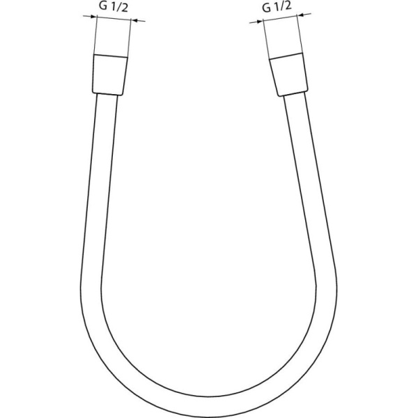 душевой шланг ideal standard a4109xg