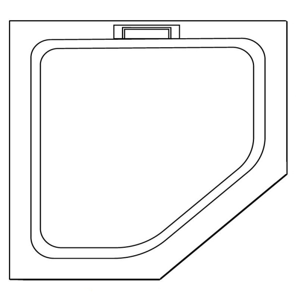душевой поддон из искусственного камня rgw stone sta-61w 90×90 16330599-01 белый