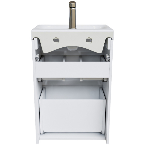 тумба с раковиной iddis zodiac 50 zod5cbfi95k белая