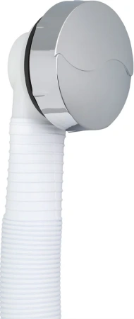 слив-перелив для ванны wirquin 30717567 40 мм, полуавтомат, хром