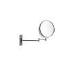 Зеркало косметическое Duravit Karree 0099121000 подвесное, с подсветкой, х3, хром