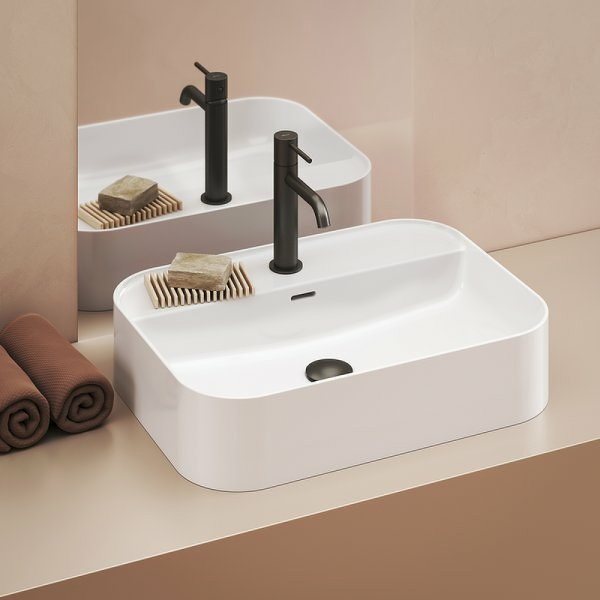 раковина ravak ceramic slim shelf r 55 xjx01155005 белая