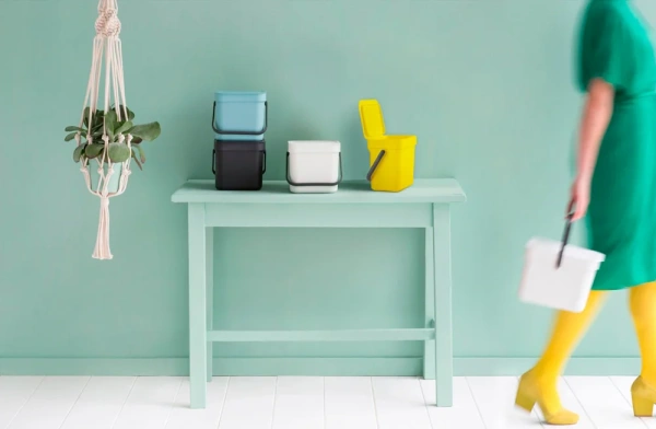 Мусорное ведро Brabantia Sort&Go 209888 3 л, серое