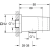 подключение для душевого шланга grohe euphoria cube 26370000