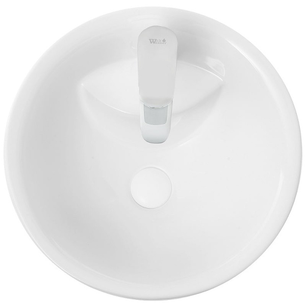 раковина напольная weltwasser telbach 007s gl-wt 42 см, 10000005490, белая