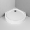 душевой поддон am.pm like round 95х95 w83t-333-095w белый